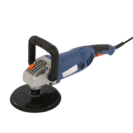 1,400 W Corded 180 mm Variable-Speed Polisher with Soft-Grip & Speed Control