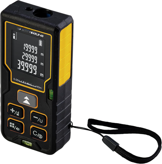 Digital Laser Distance Meter with Auto Shut-Off: